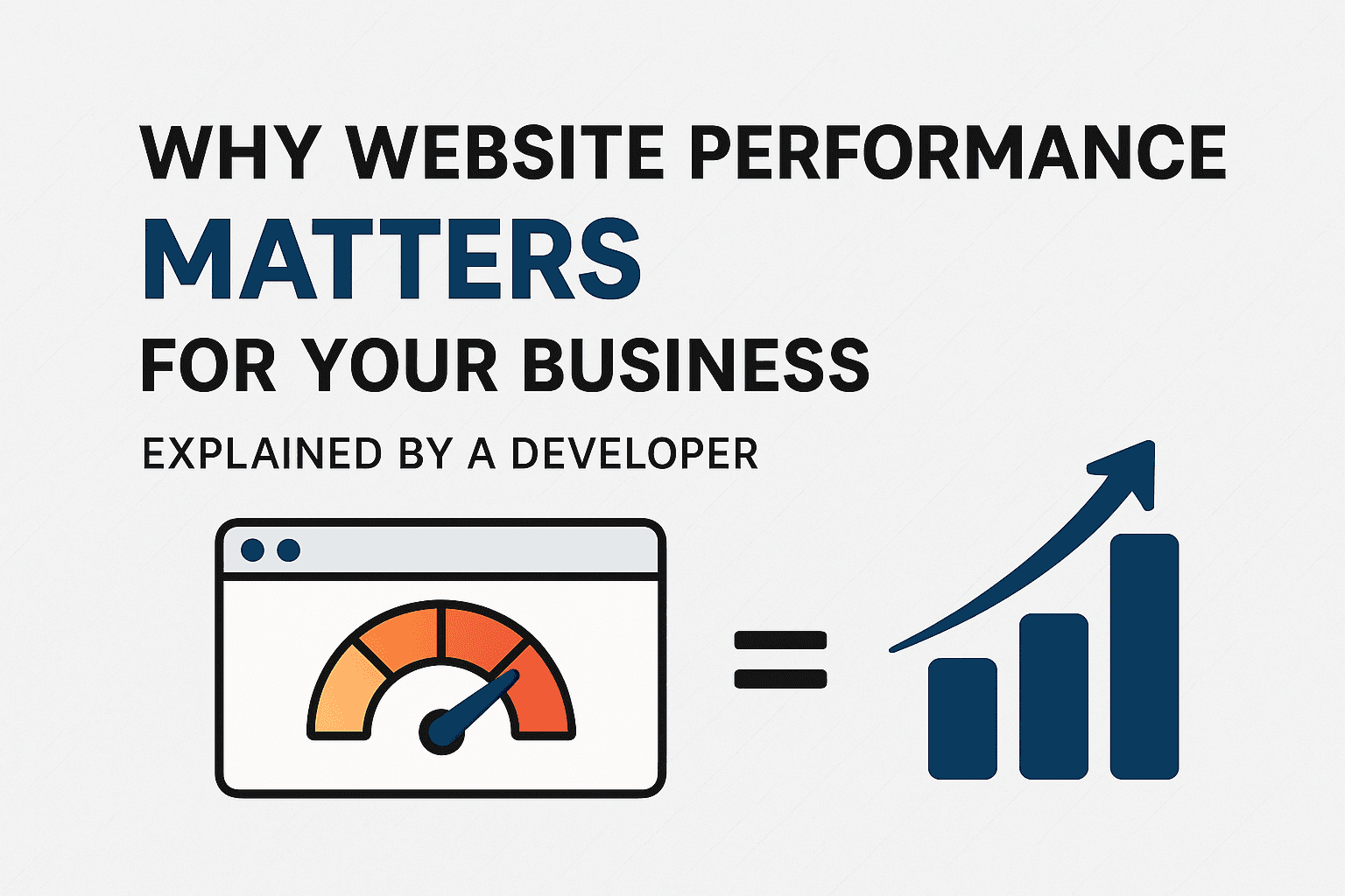 Speedometer gauge overlaying a webpage, illustrating fast website performance