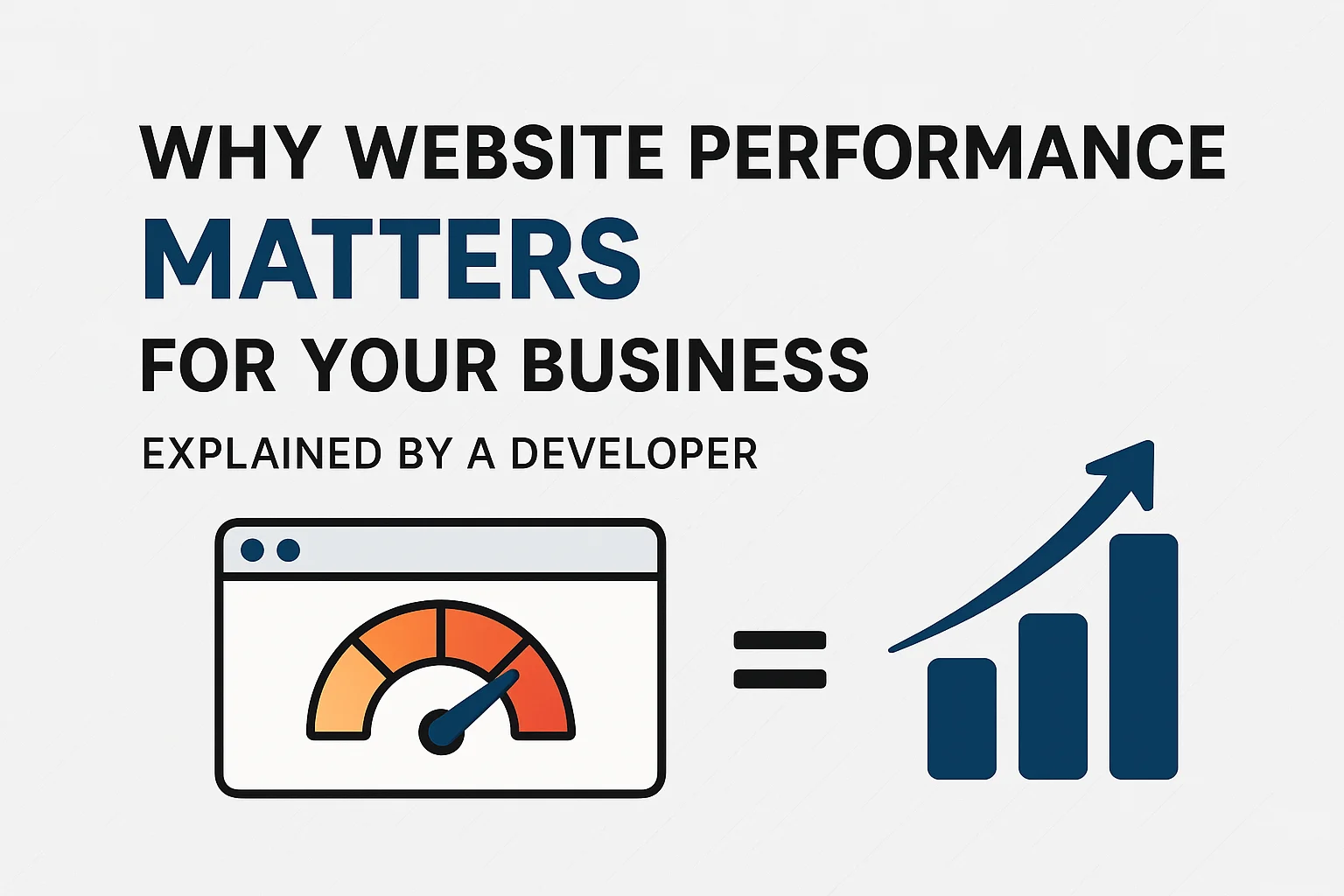 Speedometer gauge overlaying a webpage, illustrating fast website performance